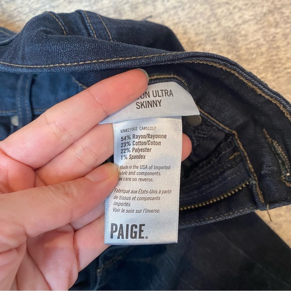 Paige Ultra Skinny Jean - Picture 9 of 10